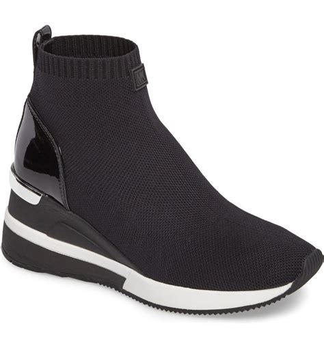 michael kors skyler bootie|Michael Kors skyler knit sneaker.